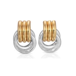 Brand new Heaven Mahem double knot mixed earrings